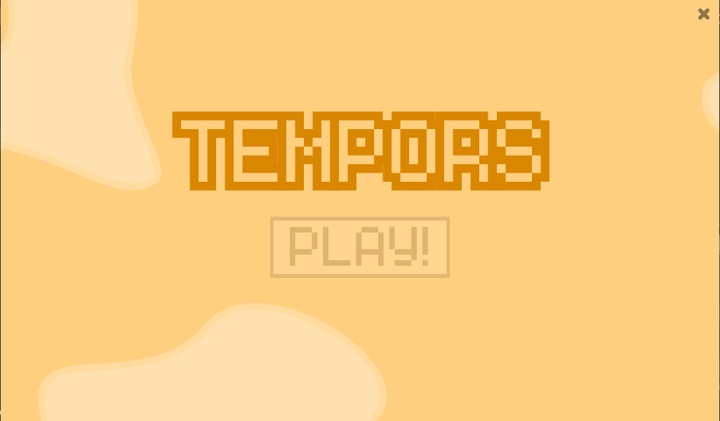 Tempors cover image from the original itch.io release.